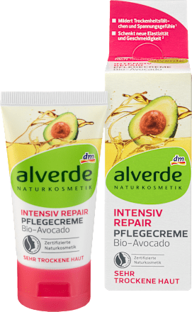 Tagespflege Intensiv Repair Avocado alverde NATURKOSMETIK