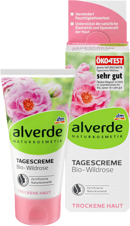 Tagescreme Bio-Wildrose alverde NATURKOSMETIK