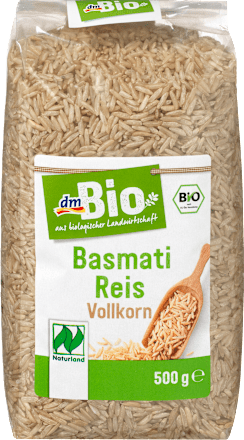 Reis, Basmati-Reis Vollkorn dmBio