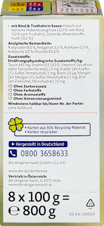 Hrană umedă pentru pisici în sos  Dein Bestes