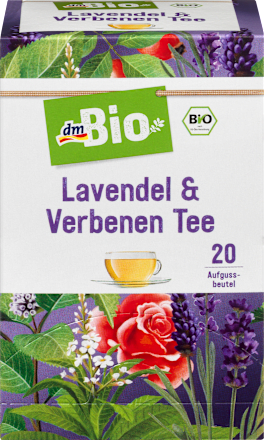 Kräuter-Tee, Lavendel & Verbenen (20 x 2 g) dmBio