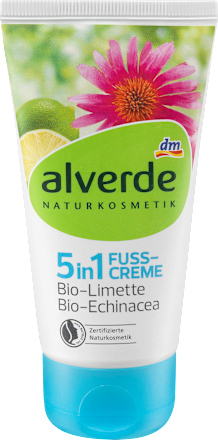 Fuß-Creme 5in1 alverde NATURKOSMETIK