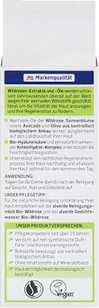 Nachtcreme Wildrose alverde NATURKOSMETIK