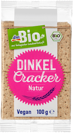 Cracker, Dinkel natur dmBio