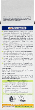 Tagescreme Vital+ mit Ölkomplex alverde NATURKOSMETIK