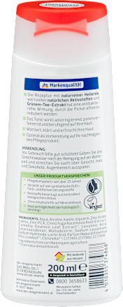 Gesichtswasser Clear Gesichtstonic Heilerde alverde NATURKOSMETIK