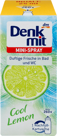Lufterfrischer Mini-Spray Fresh Lemon Denkmit