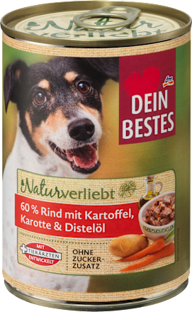 Hrana za pse - govedina sa krompirom i šargarepom DEIN BESTES