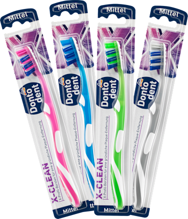 Zahnbürste X-Clean mittel Dontodent