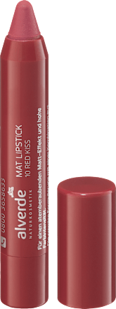 Lippenstift Matt 10 Red Kiss alverde NATURKOSMETIK