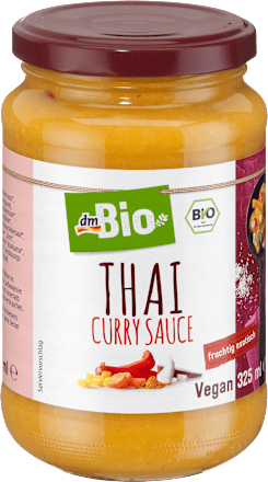 Sauce, Thai Curry Sauce mit Kokos dmBio