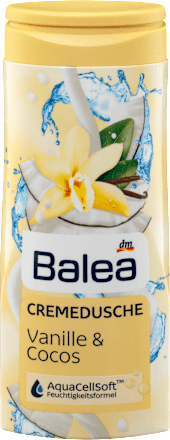 Cremedusche Vanille und Cocos Balea