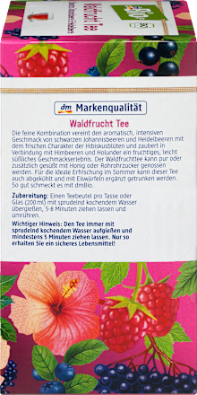 Früchte-Tee Waldfrucht (20x2,5g) dmBio