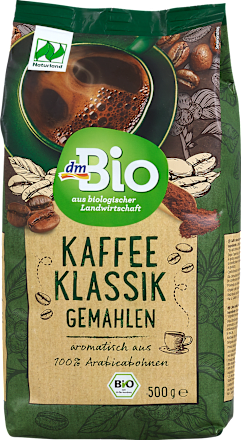 Bio pražena kava Klassik dmBio