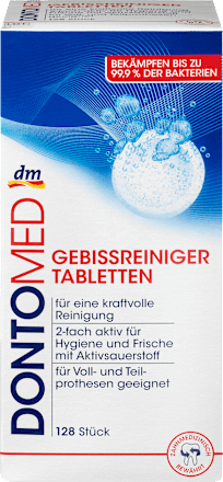 Gebissreiniger Tabs Intensiv-Reiniger Dontodent