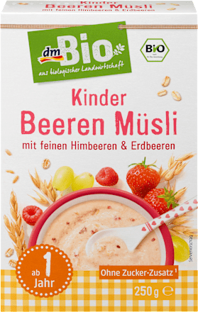 Kinder Beeren Müsli ab 1 Jahr dmBio