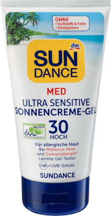 Sonnencreme-Gel MED Ultra Sensitive LSF 30 SUNDANCE