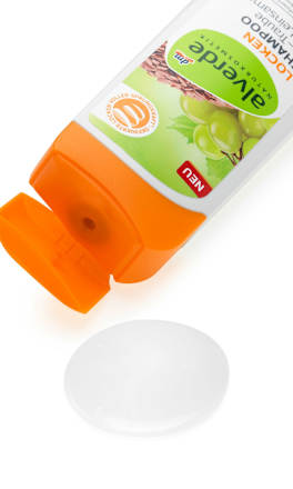Shampoo Locken Bio-Traube, Bio-Leinsamen alverde NATURKOSMETIK