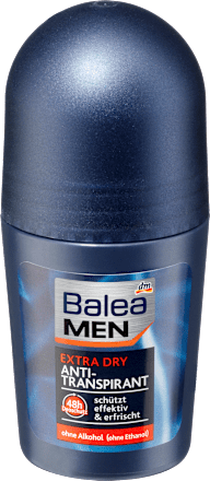 Deo Roll On Antitranspirant extra dry Balea MEN