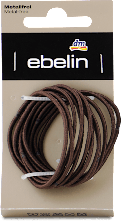 Tanke gumice za kosu – smeđa ebelin