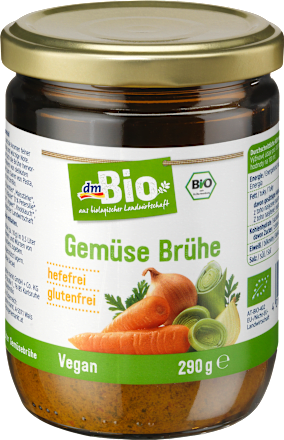 Gemüsebrühe, hefefrei dmBio