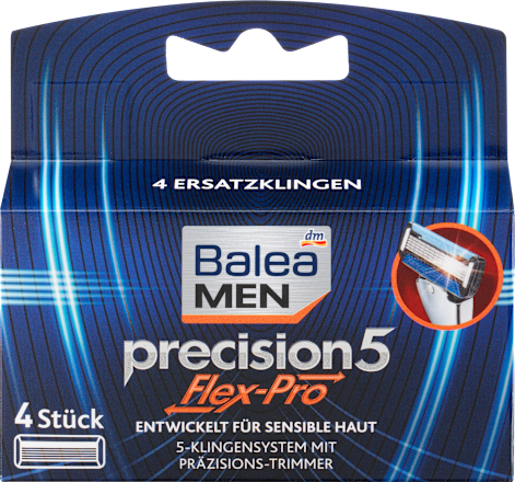 Rasierklingen precision5 Flex-Pro Balea MEN