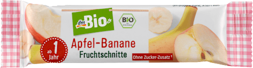 Fruchtriegel Apfel-Banane ab 1 Jahr dmBio