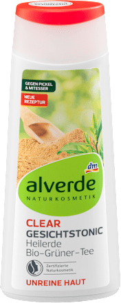 Gesichtswasser Clear Gesichtstonic Heilerde alverde NATURKOSMETIK