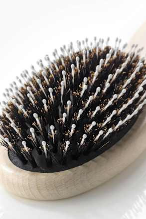 Naturhaarbürste mit Wildschweinborsten ebelin