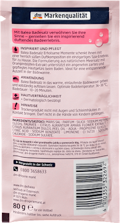 Badesalz Erholsamer Moment Balea
