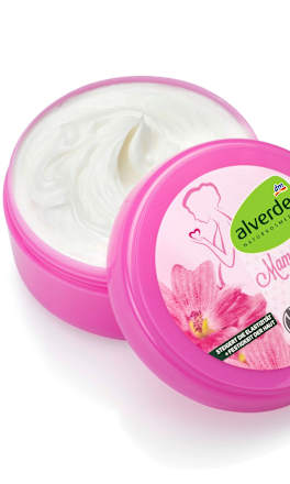 Mamaglück Körperbutter Wilde Malve alverde NATURKOSMETIK