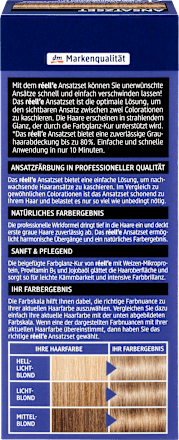 Haarfarbe Ansatzset Hell-Mittelblond 9.0, 1 St réell‘e