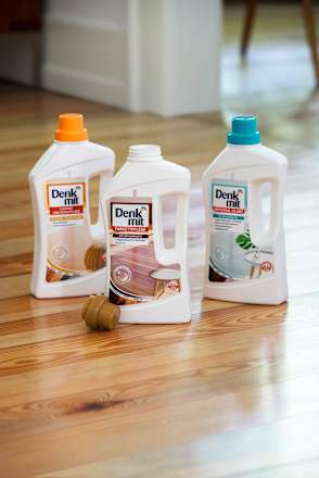 Bodenreiniger Parkettpflege Denkmit