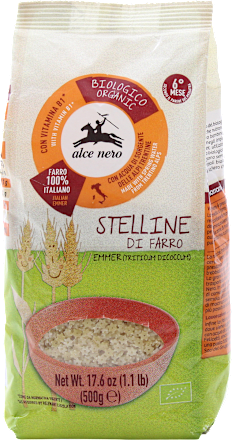 Stelline di farro biologiche alce nero