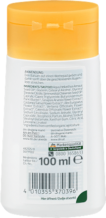 Augen-Make-Up Entferner alverde NATURKOSMETIK