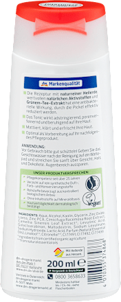 Gesichtswasser Clear Gesichtstonic Heilerde alverde NATURKOSMETIK