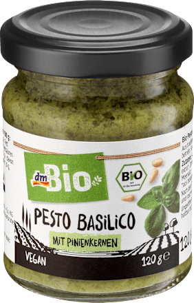 Pesto Basilico mit Pinienkerne dmBio