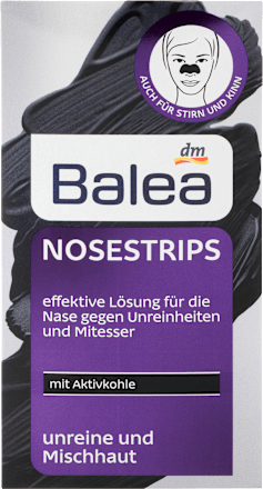 Nosestrips mit Aktivkohle Balea