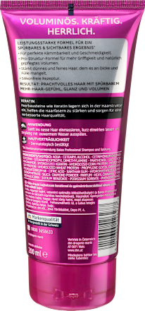 Spülung Fülle + Pracht  Balea PROFESSIONAL