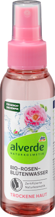 Tagespflege Bio-Rosenblütenwasser alverde NATURKOSMETIK