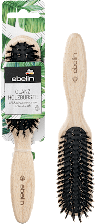 Naturhaarbürste, nature Holzbürste reine Naturborste ebelin