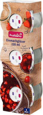 Einmachgläser 230ml Profissimo