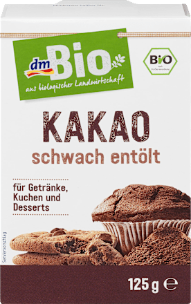 Kakao, schwach entölt dmBio