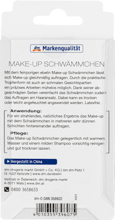Make-up Schwämmchen oval ebelin