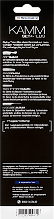 Kammset 4-teilig ebelin