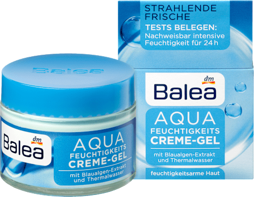 Tagescreme Aqua Feuchtigkeits-Creme-Gel Balea