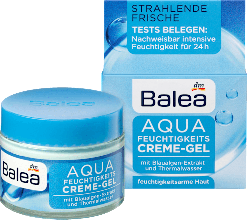Tagescreme Aqua Feuchtigkeits-Creme-Gel Balea