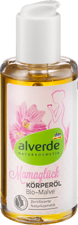 Olje za telo Mamaglück z bio slezenovcem alverde NATURKOSMETIK