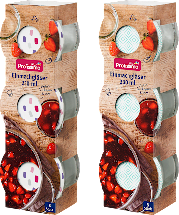 Einmachgläser 230ml Profissimo