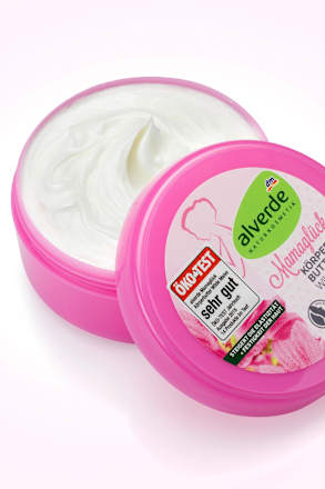 Mamaglück Körperbutter Wilde Malve alverde NATURKOSMETIK